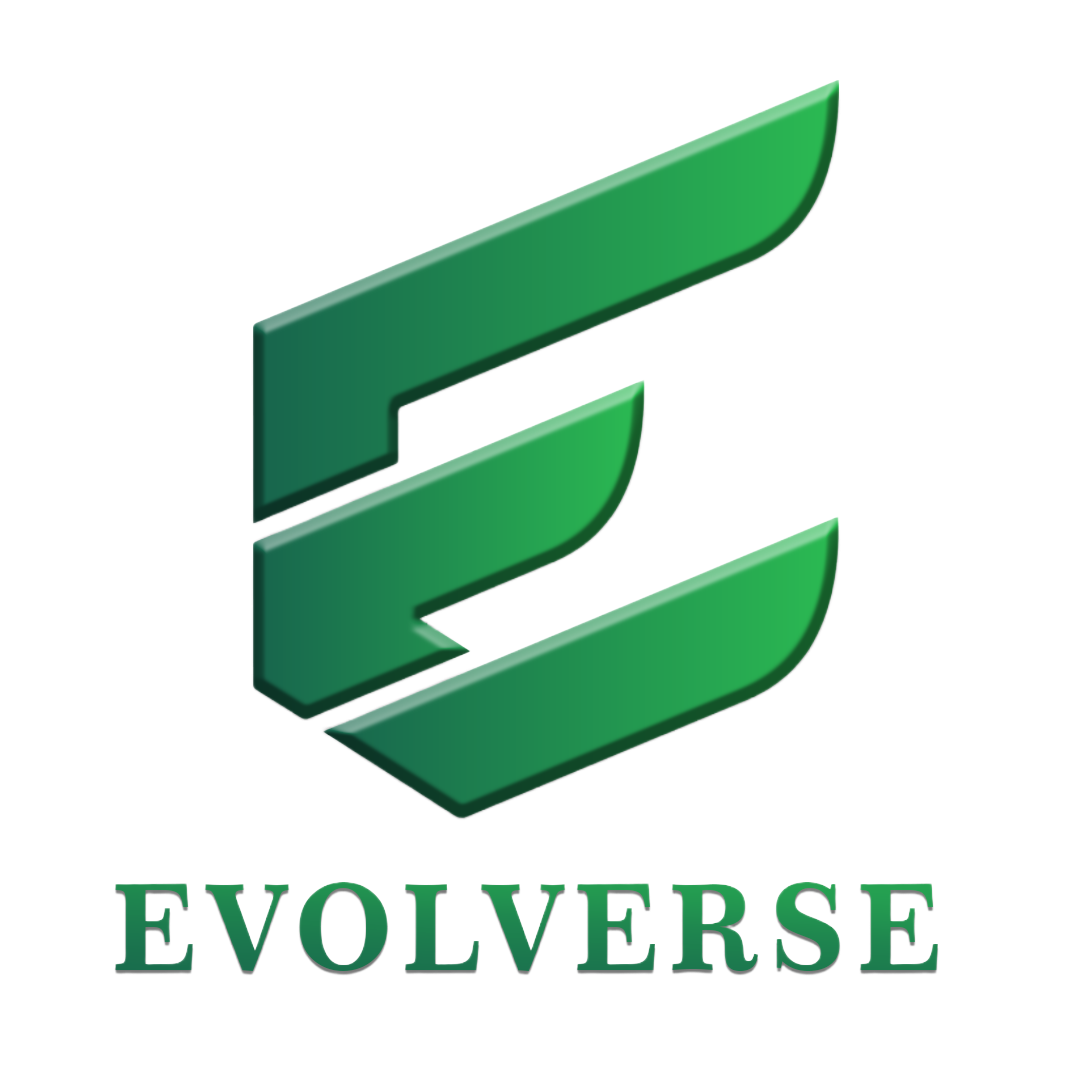 Evolverse Digital Logo with Name